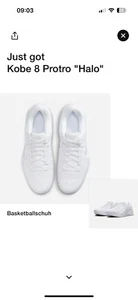 Nike Kobe 8 Protro Halo US M 11 EU 45 - Bild 1 von 1