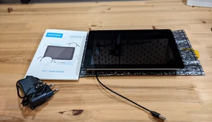 10.1" Touchscreen for Raspberry Pi (backmount), Sunfounder Kit, DIY - Bild 1 von 4