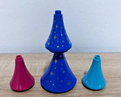 LEGO DUPLO DISNEY  TURM TURMSPITZE DACH DACHSTEIN PINK TÜRKIS BLAU 10998 NEU - Bild 1 von 2