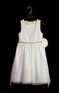 NWT Size 8 American Princess White Dress – Wedding, Easter, Party, Flower Girl - Picture 1 of 7