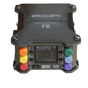 Manopole di ricambio registratore audio da campo Zoom F6 - Set di 6 - Multicolore - USA - Foto 1 di 4