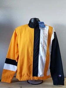  Men's Champion Reverse Weave Jacket, Size M, Spicy Orange - Picture 1 of 6