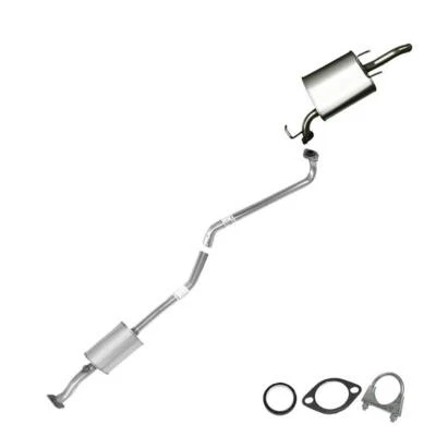 Stainless Steel Exhaust Kit fits: 1995-1997 Toyota Corolla Geo Prizm 1.6L 1.8L - Image 1 of 4