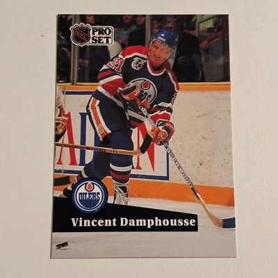 1991-92 Pro Set - #381 Vincent Damphousse - Image 1 of 2