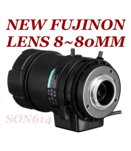 Fujinon DV10x8SR4A-SA1L W/ 8-80mm 3MP C 1:F/1.6 D/N 10x Zoom Varifocal Lens NEW! - Picture 1 of 22