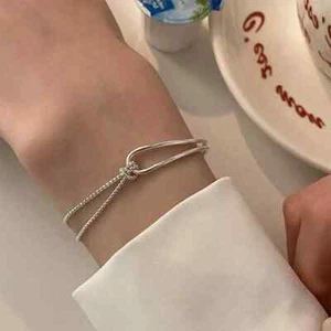 Womens Ladies 925 Sterling Silver Star Chain Bracelet Jewellery Bangle Gift UK * - Picture 1 of 11
