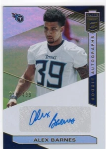 2019 Donruss Elite Alex Barnes Rookie Autographs 210/499 - Picture 1 of 1