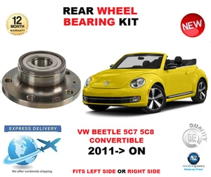COJINETE DE RUEDA TRASERO PARA VW ESCARABAJO 2011-> 5C7 5C8 CONVERTIBLE LADO IZQUIERDO O DERECHO - Imagen 1 de 1
