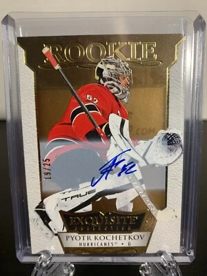 2022-23 Exquisite Collection Rookie Signatures Gold #ERSPK Pyotr Kochetkov 19/25 - Image 1 of 2