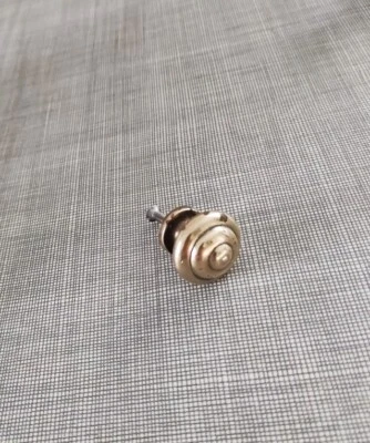 Bouton de porte de placard ou meuble vintage laiton , poignée de porte à tirer - Photo 1/3