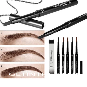 Waterproof Eye Brow Eyeliner Eyebrow Pen Pencil Makeup Cosmetic Tool - Picture 1 of 17