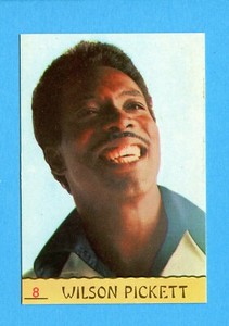 CANTANTI 68 - Panini 1968 - Figurina-Sticker - n. 8 - WILSON PICKETT -Rec