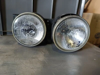 Original BMW E30 Frontscheinwerfer Scheinwerfer links Linse + Halbmond Bosch - Bild 1 von 4
