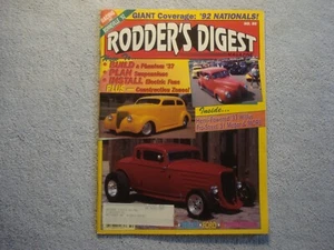 Rodder's Digest 1992 December #50 Classic Hot Rod Modified Custom Cars & Trucks - Picture 1 of 1