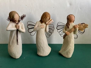 3 Vintage 2001 2004 Willow Tree Engel 5 1/2" von Demdaco #2 - Bild 1 von 7