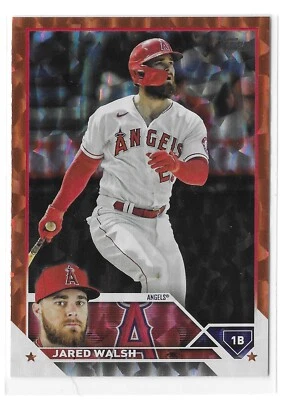 Jared Walsh 2023 Topps Series 2 #439 Orange Foil /299 - Los Angeles Angels - Image 1 of 2