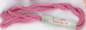 SILK Thread Floss 8.75 yard Skeins Embroidery PURPLE #141 Cross Stitch Vintage - Picture 1 of 2