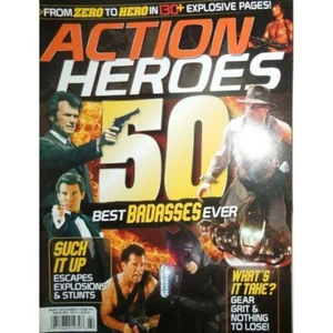 50 ACTION HEROES best badeasses ever STEVEN SEAGAL arnold JOLIE cage WILLIS lee - Picture 1 of 1