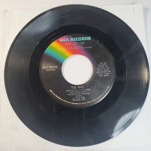 THE WHO WHO ARE YOU/HAD ENOUGH (VG+) MCA-40948 45 RECORD - Imagen 1 de 3