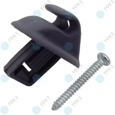 1pc YOU.S sun visor mount + screw dark gray for Renault Scenic i II - Image 1 of 4