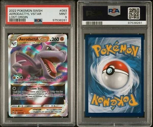 Aerodactyl VSTAR 093/196 Swsh11: Lost Origin Holo PSA 9 Mint - Picture 1 of 1