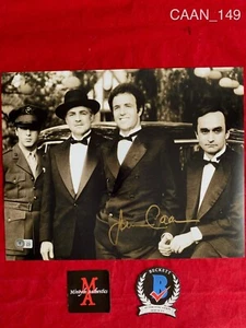 JAMES CAAN AUTOGRAPHED SIGNED 11x14 PHOTO! THE GODFATHER! BECKETT COA! SONNY! - Picture 1 of 9