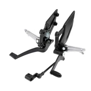 Foot Peg Bracket Footrest Pedal Shifter CNC Bike Motorcycle Shift Lever Frontset - Picture 1 of 12