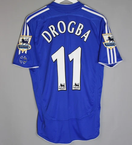 CHELSEA LONDON 2006 2007 HOME FOOTBALL SHIRT JERSEY #11 DROGBA Cover