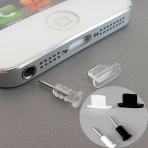 30Sets Silicone Anti Dust Cap Earphone Plug Stopper For iPhone Huawei Xiaomi - Picture 1 of 15