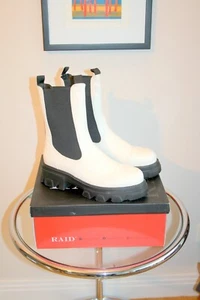 Plateaustiefelette, Stiefelette, Stiefel knöchelhoch, Plateau, nagelneu, Gr. 41 - Bild 1 von 12