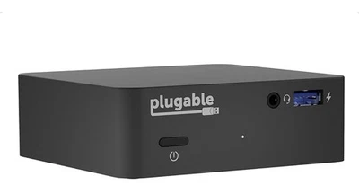 Plugable USB C Dock VESA Mount Compact with 85W Charging Thunderbolt 4/3 USB4 - Image 1 of 4