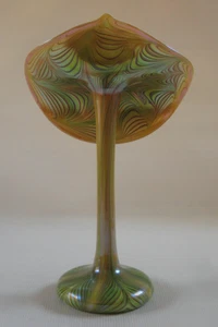 Seltene & wunderschöne Orient & Flume Jack in the Pulpit Kunst Glas Vase 1978 - Pls Lesen - Bild 1 von 24