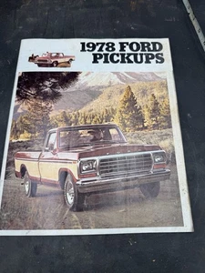 1978 Ford F-100 F-150 F-250 F-350 pickup Truck 20-page Sales Brochure Catalog - Picture 1 of 3