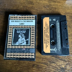 BOB MARLEY AND THE WAILERS-LIVE AT THE LYCEUM 1975 CASSETTE TAPE-ISLAND exc cond - Picture 1 of 6