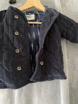 Genuine Kids Oshkosh Bgosh Button Jacket With Hood Sz 2T - Image 1 of 4