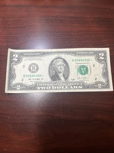 Star Note $2 2013 New York Two Dollar Bill New York Star Note - Picture 1 of 8