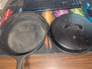 *Número a juego Tapa y freidora de pollo Griswold Iron Mountain 1034/1035 - Imagen 1 de 5