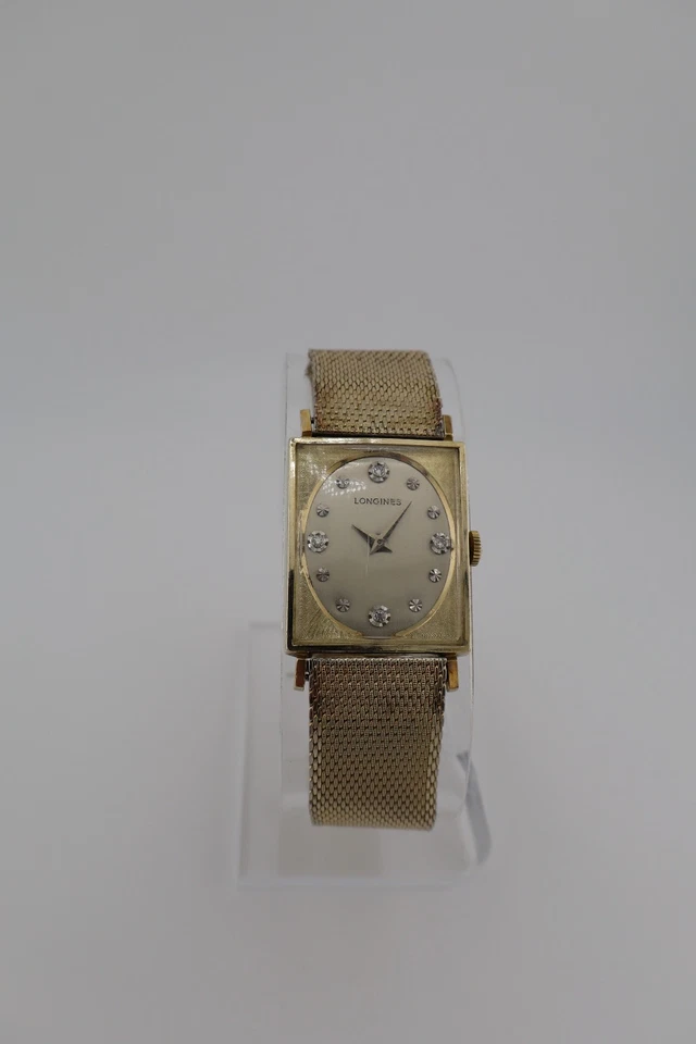 Vintage 1950s Longines Tuxedo 10KGF Manual-Wind Men's Watch - Working - Image 1 of 4