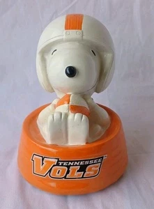 Salvadanaio Peanuts Snoopy University of Tennessee Volunteers Forever... - Foto 1 di 8