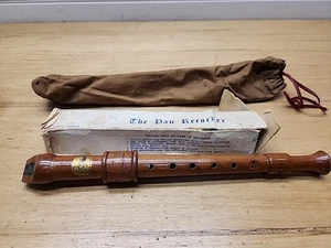 Vintage Wooden Recorder......the Pan Recorder Australia 1950s - Picture 1 of 3