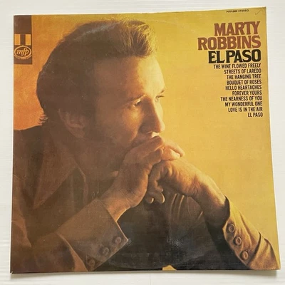 Marty Robbins El Paso Vinyl Record 12” 33 RPM MFP-5809 Music For Pleasure 1970 - Image 1 of 4