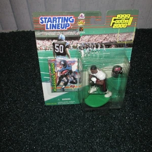 Startaufstellung 1999 Warrick Dunn NFL Tampa Bay Buccaneers (Rookie Piece) - Bild 1 von 6