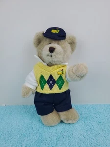 Masters Golf Tournament Teddy Bear Plush Argyle Sweater Outfit 2013 - Picture 1 of 18