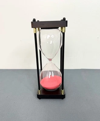 30-минутные песочные часы многоцелевые песочные часы таймер спальня новогодняя вечеринка красные - Изображение 1 из 4