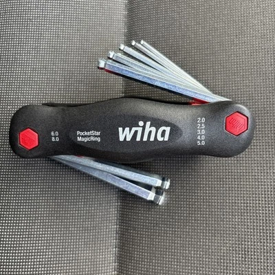 Wiha 23033 369RP7 PocketStar Multitool MagicRing® Hexagonal Ball End 7-pc - Image 1 of 3
