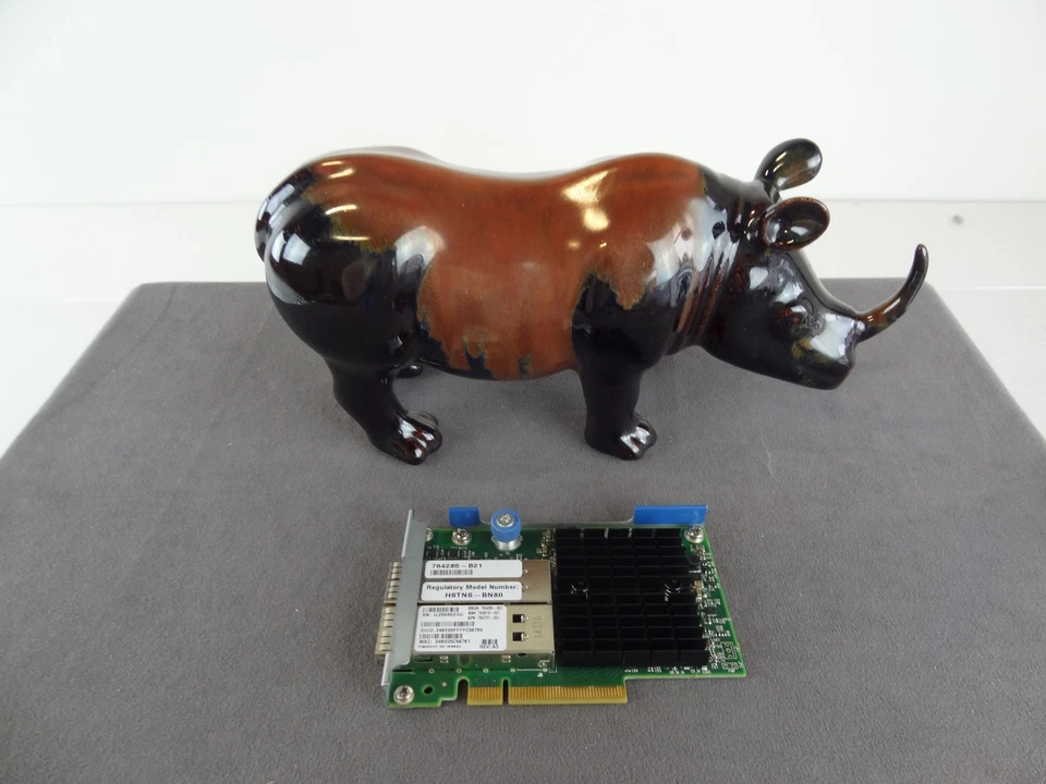 764285-B21 HP 10GB/40GB 2-PORT 544+FLR-QSFP ADPTR 764737-001 779132-001 - Image 1 of 1