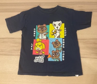 Camiseta Oficial Nintendo Animal Crossing Niños Niños Niñas Pequeña 6-7 Azul Foto 1 de 2