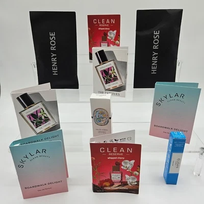 Lote de muestra de perfume de mujer de lujo (10) - Reserva limpia, Henry Rose, Skylar, más Foto 1 de 4