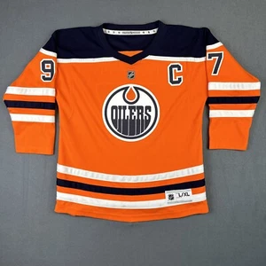 🥅 Auténtica camiseta de hockey NHL Conner McDavid #97 C NHL talla L/XL 🏒 - Imagen 1 de 17