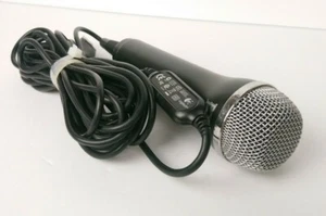 Rock Band 🎤 Black & Silver Logitech USB Microphone ICES-003 - Picture 1 of 3